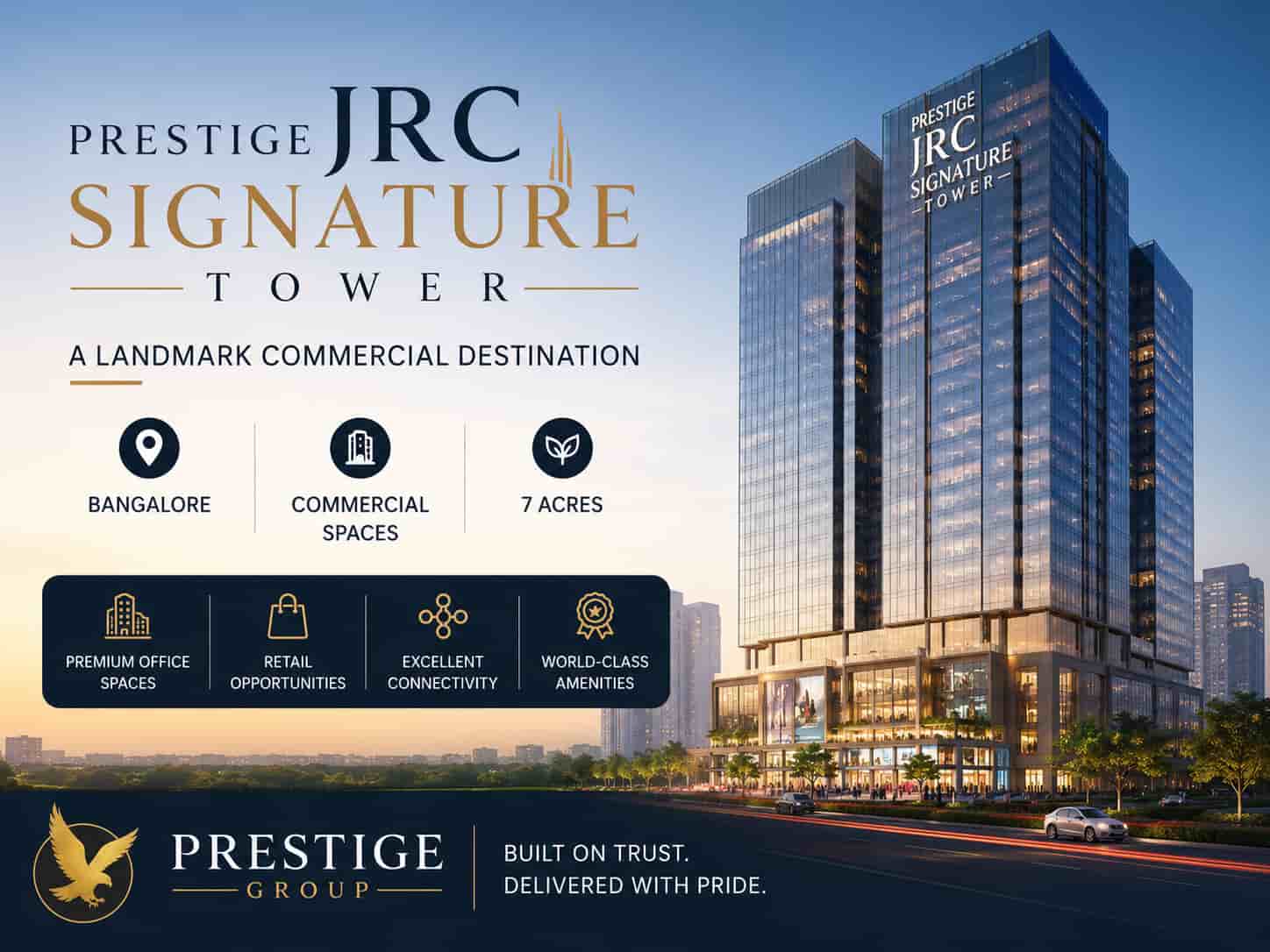Prestige JRC Signature Tower Bangalore Banner Image
