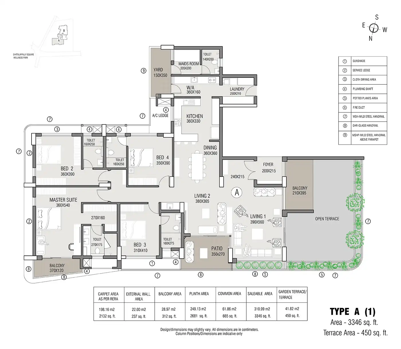 Prestige Tech Park 5 floor plan1