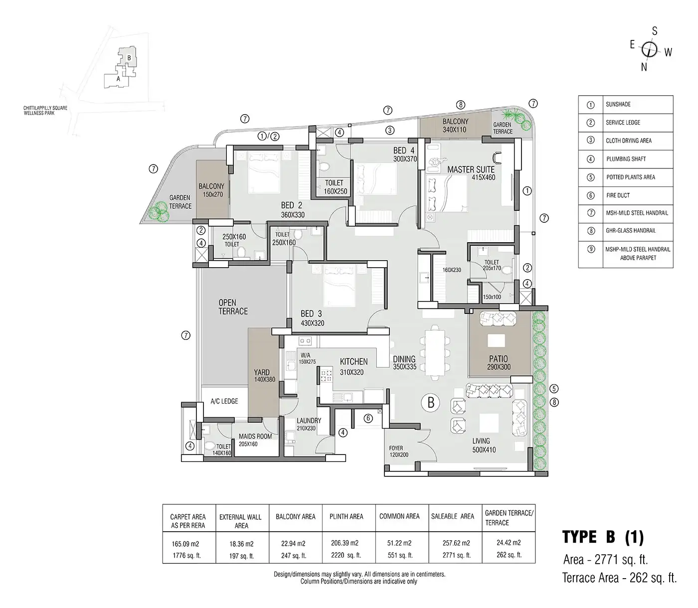 Prestige Tech Park 5 floor plan1